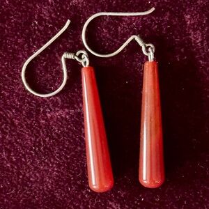 Carnelian earrings
